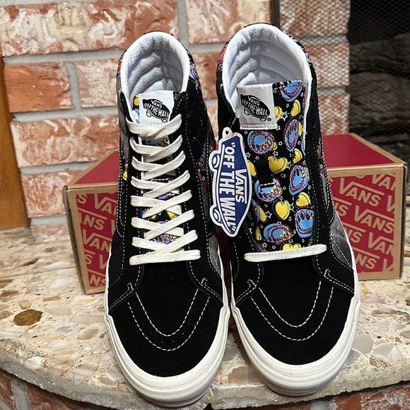 VANS SK8-HI 38 DX PW 'POSITIVITY PATCHWORK/BLACK' men’s size 9.5 - Picture 5 of 13